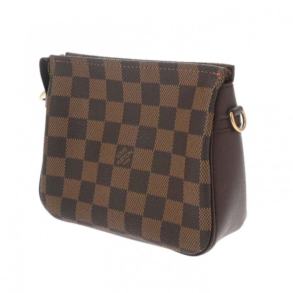 LOUIS VUITTON Brown Damier Canvas Pouch - Picture 3 of 11